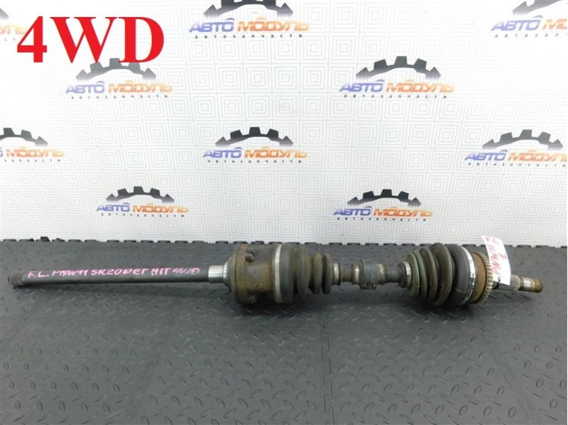 Привод NISSAN AVENIR PNW11 SR20-DET передний левый (б/у)