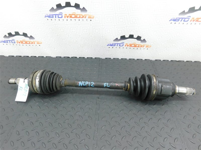Привод TOYOTA PLATZ NCP12 1NZ-FE передний левый (б/у)