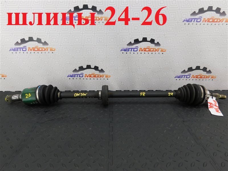 Привод MAZDA DEMIO DW3W B3 2000 передний правый (б/у)