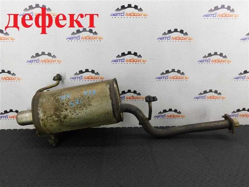 Глушитель SUBARU FORESTER SF5-057358 EJ20J 1998 задний (б/у)
