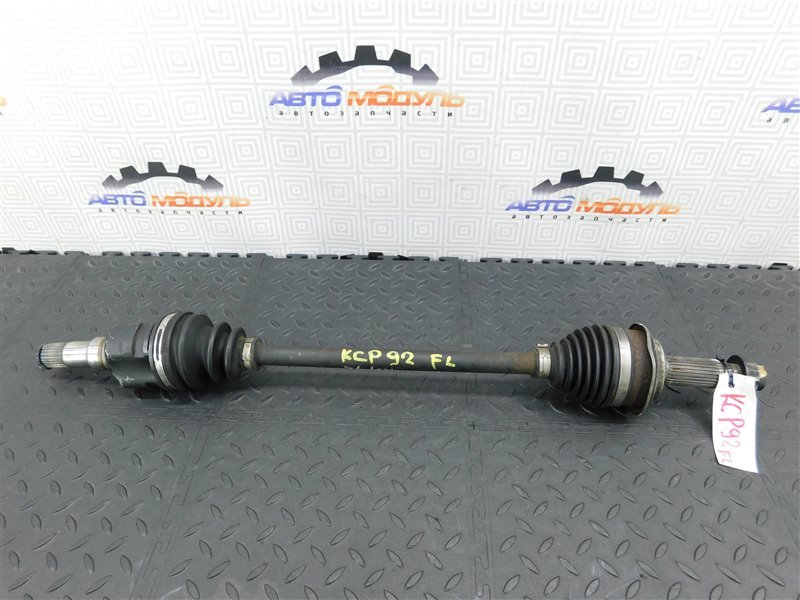 Привод TOYOTA BELTA KSP92 1KR-FE передний левый (б/у)