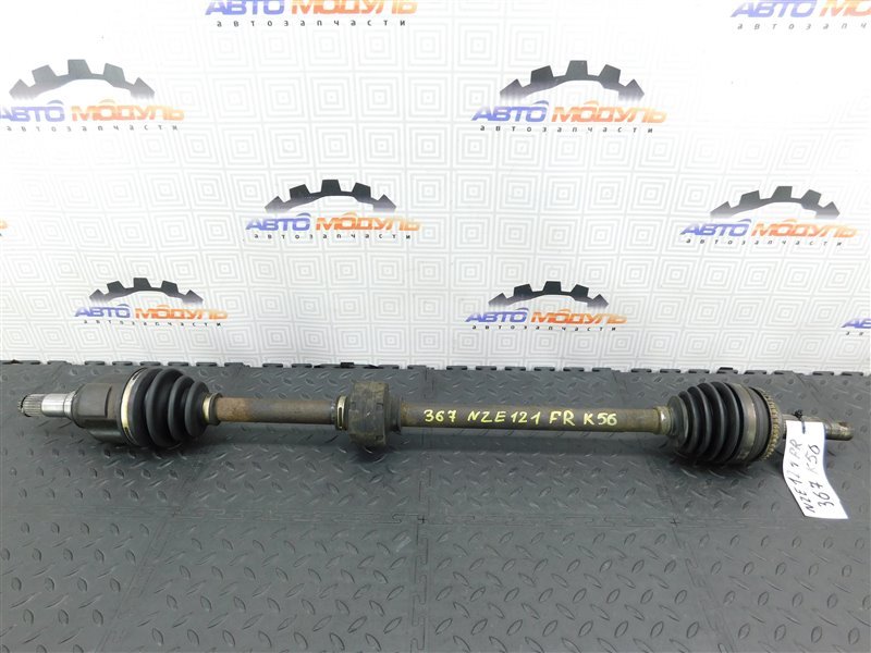 Привод TOYOTA COROLLA NZE121-3127463 1NZ-FE 2002 передний правый (б/у)