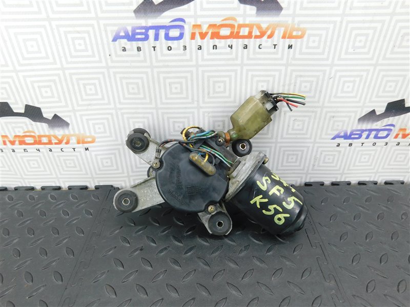 Мотор дворников SUBARU FORESTER SF5-057358 EJ20J 1998 передний (б/у)