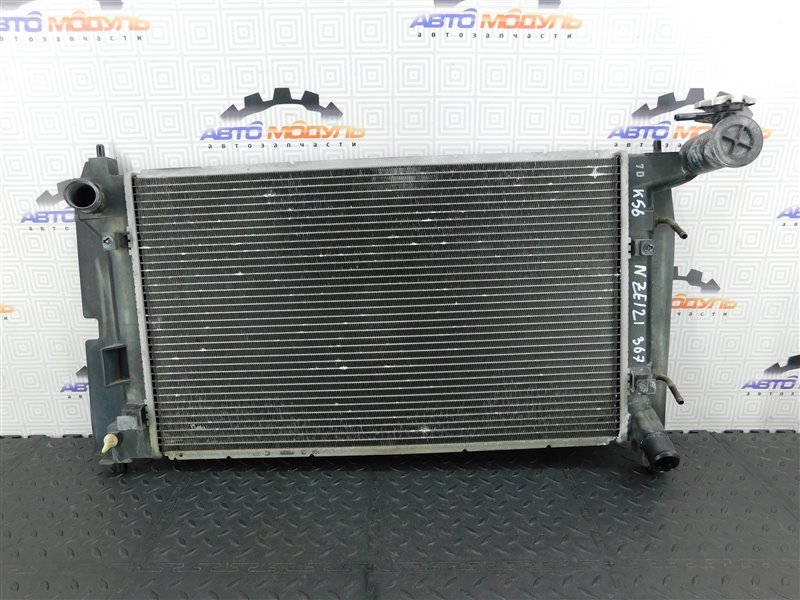 Радиатор основной TOYOTA COROLLA NZE121-3127463 1NZ-FE 2002 (б/у)