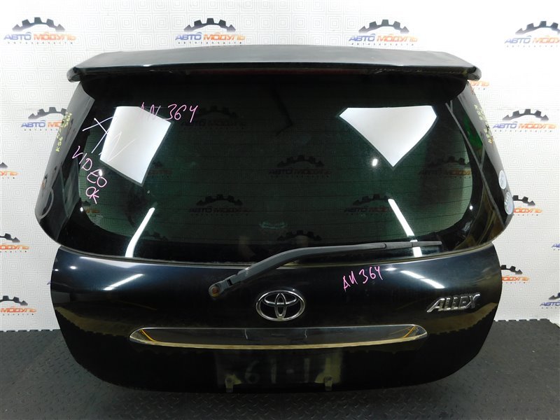 Дверь 5-я TOYOTA ALLEX NZE121-0342255 1NZ-FE 2005 задняя (б/у)