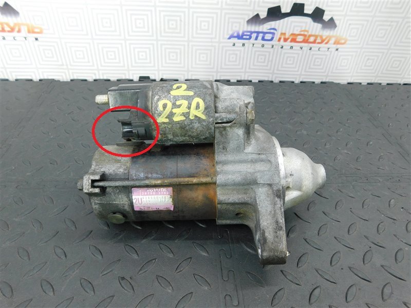 Стартер TOYOTA COROLLA FIELDER ZRE144 2ZR-FAE (б/у)