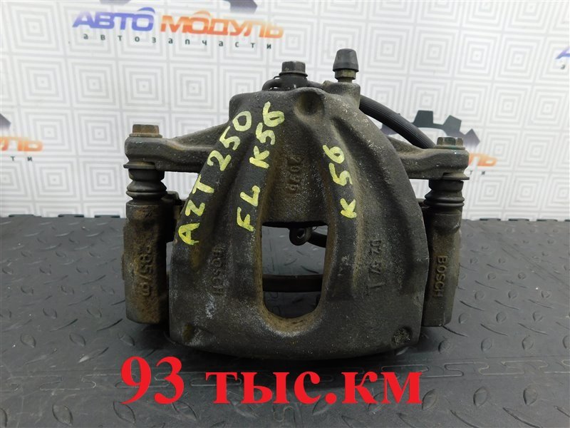Суппорт TOYOTA AVENSIS AZT250-0038192 1AZ-FSE 2006 передний левый (б/у)