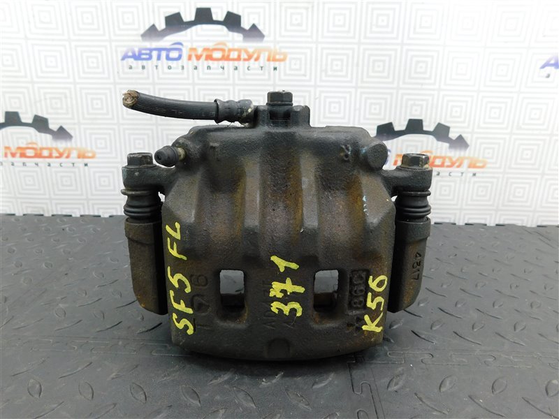 Суппорт SUBARU FORESTER SF5-057358 EJ20J 1998 передний левый (б/у)