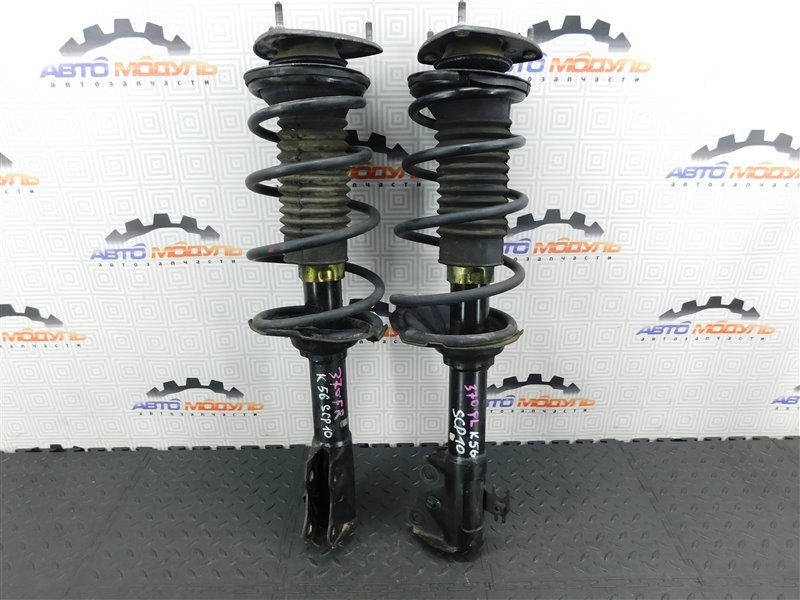 Стойка TOYOTA VITZ SCP10-3247238 1SZ-FE 2001 передняя правая (б/у)