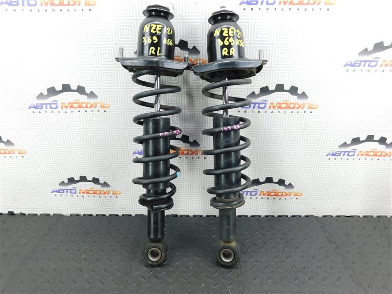Стойка TOYOTA COROLLA SPACIO NZE121-3303240 1NZ-FE 2005 задняя правая (б/у)