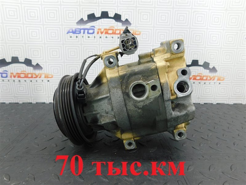 Компрессор кондиционера TOYOTA FUNCARGO NCP20 2NZ-FE (б/у)