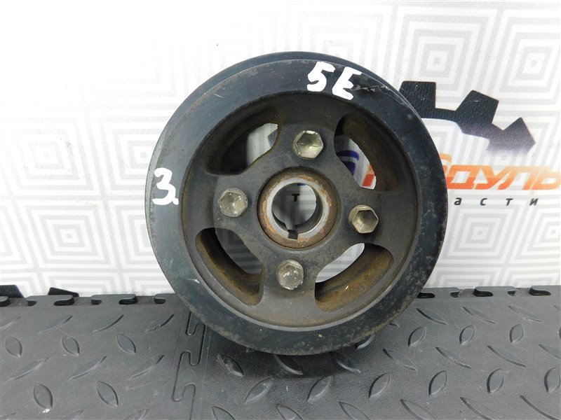 Шкив коленвала TOYOTA RAUM EXZ10 5E-FE (б/у)