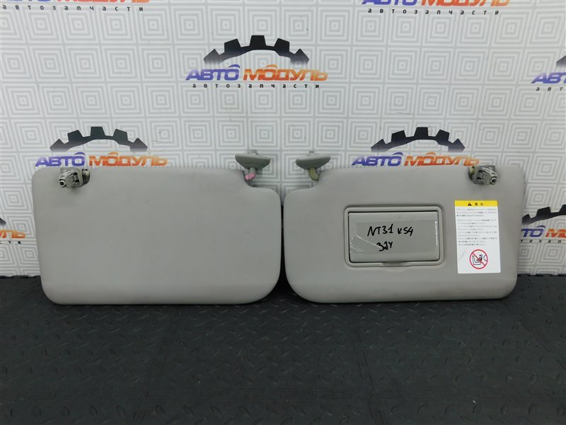 Козырек солнцезащитный NISSAN X-TRAIL NT31-112043 MR20-DE 2010 (б/у)