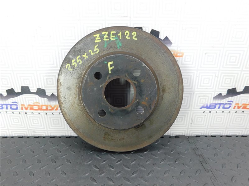 Диск тормозной TOYOTA COROLLA ZZE122 передний (б/у)