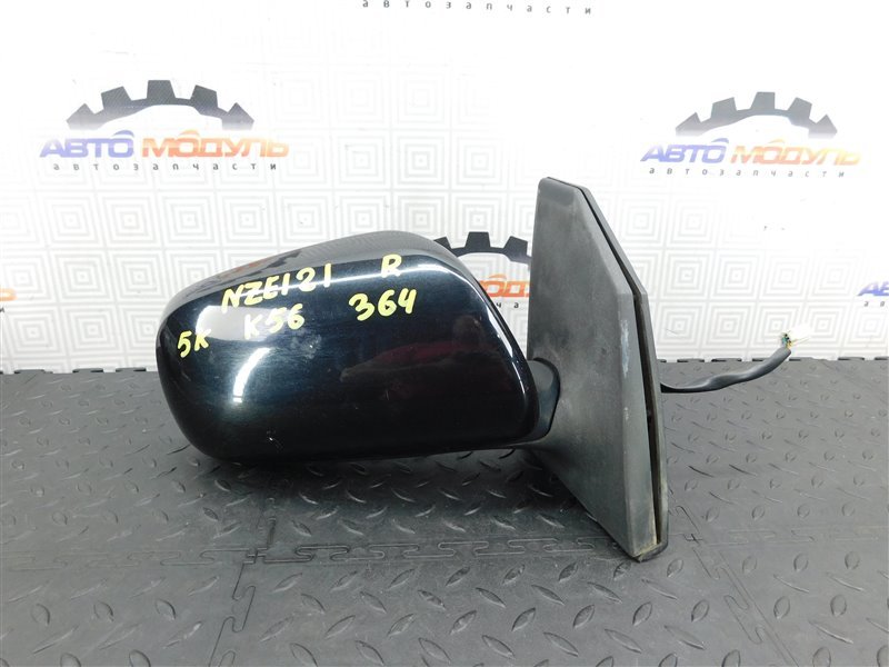 Зеркало TOYOTA ALLEX NZE121-0342255 1NZ-FE 2005 правое (б/у)