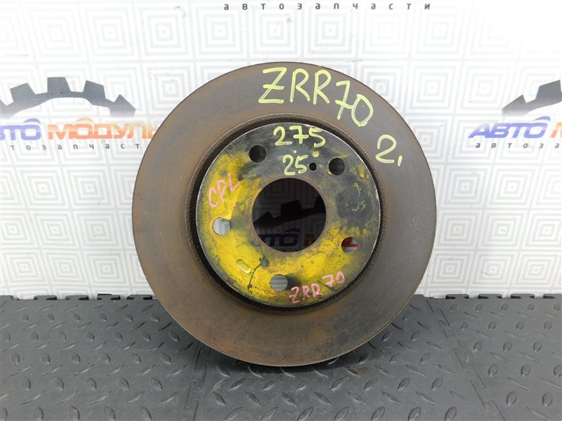 Диск тормозной TOYOTA VOXY ZRR70 передний (б/у)