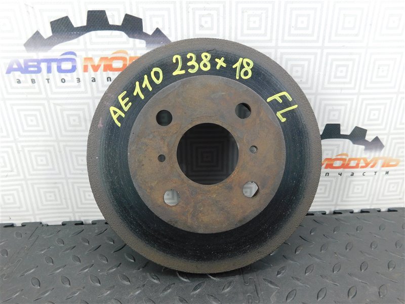 Диск тормозной TOYOTA COROLLA AE110 передний (б/у)