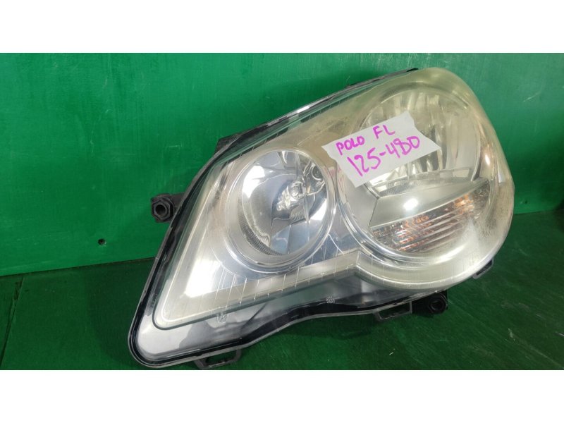 Запчасть фара передняя левая VOLKSWAGEN POLO 2008 9N 6Q2941007 контрактная Фара передняя левая VOLKSWAGEN POLO 2008 9N 6Q2941007 контрактная