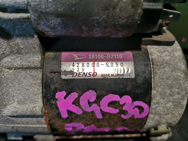 Стартер PASSO KGC30 1KR Стартер PASSO KGC30 1KR