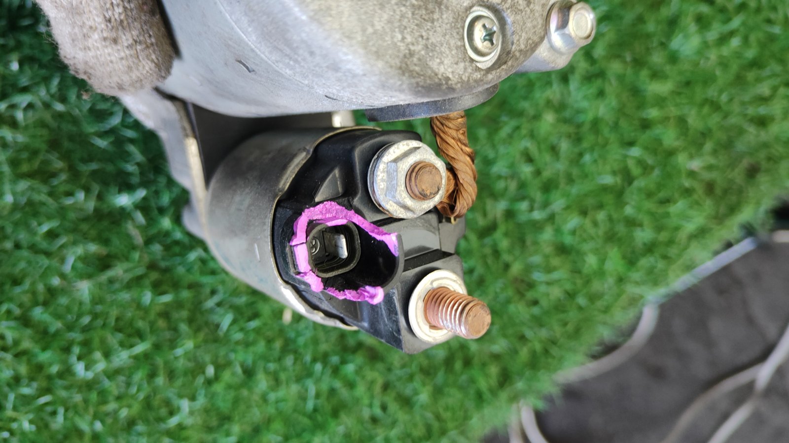 Стартер TOYOTA MARK X GRX130 4GR