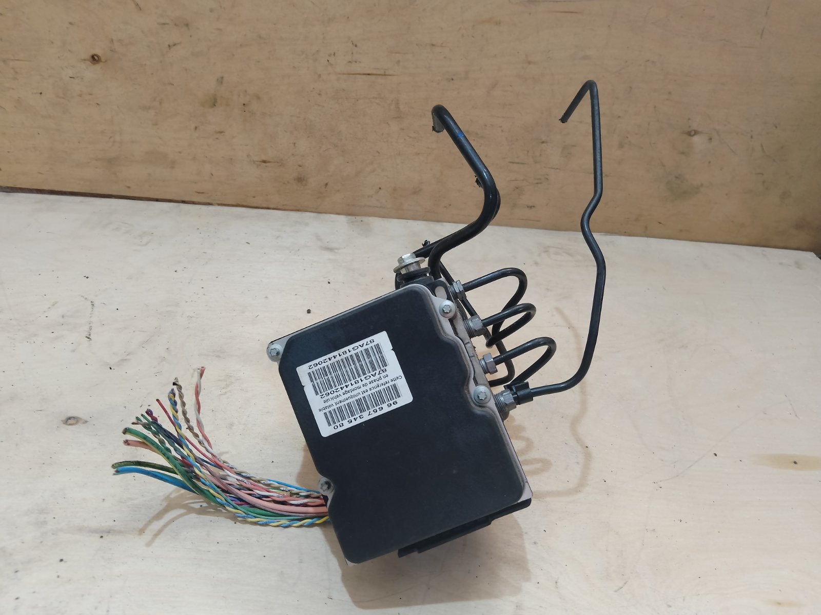 Блок abs Peugeot 308 2007-2015 1 9665734580 Б/У