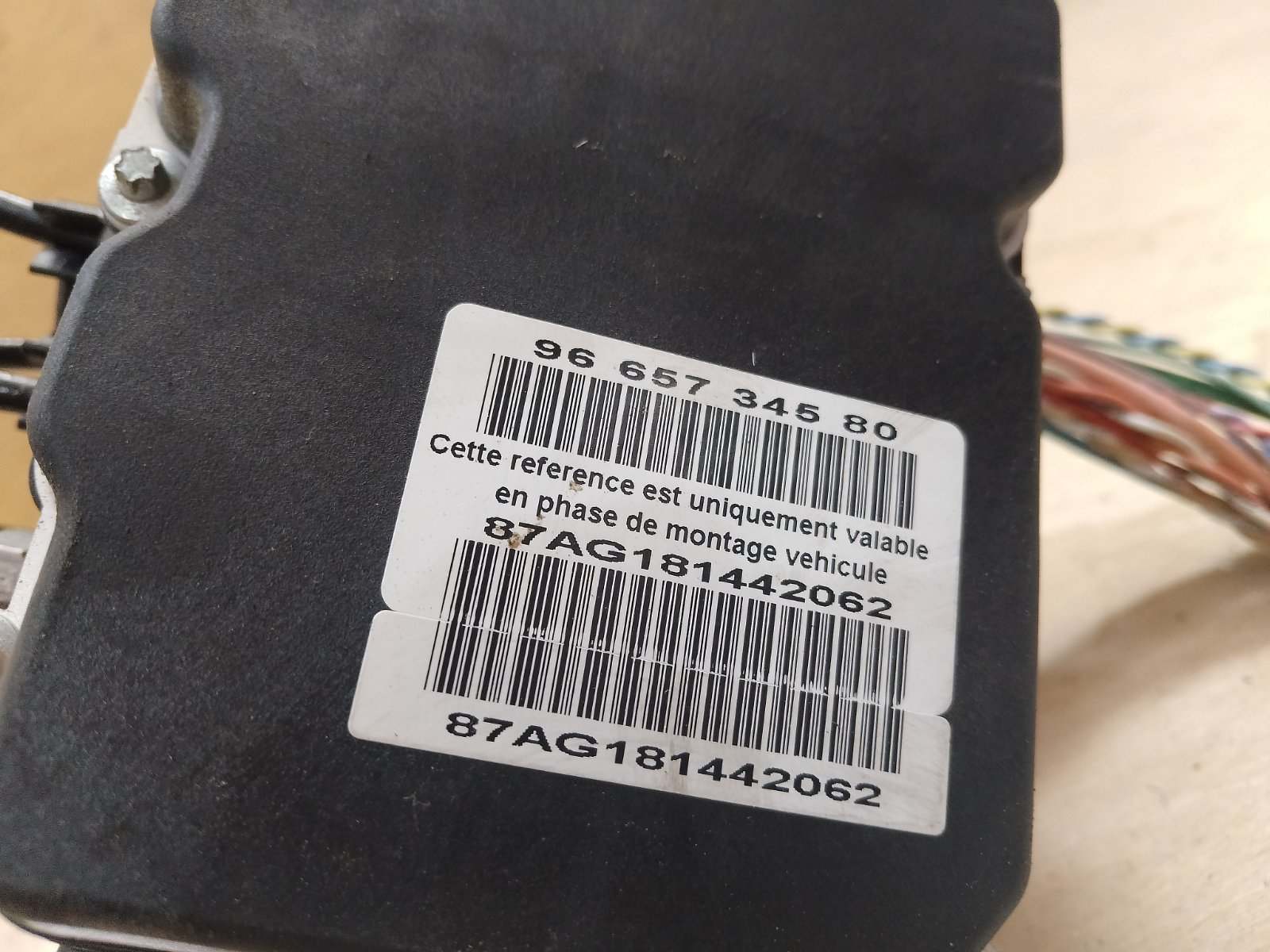 Блок abs Peugeot 308 1