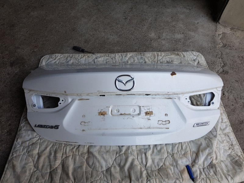Крышка багажника Mazda Mazda 6 (Gj) GJ PEVPS 2012 (б/у)