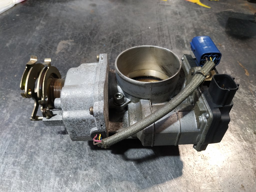 Заслонка дроссельная M45 2005-2010 Y50 VK45DE