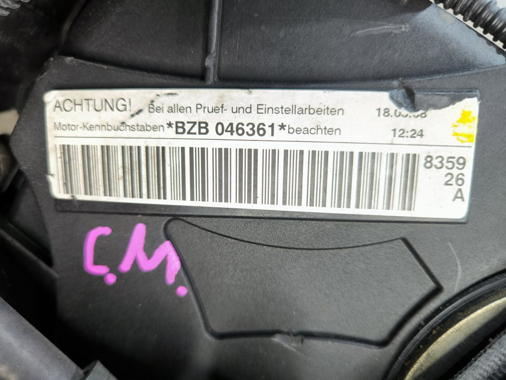 Двигатель Passat 2008 B6 BZB