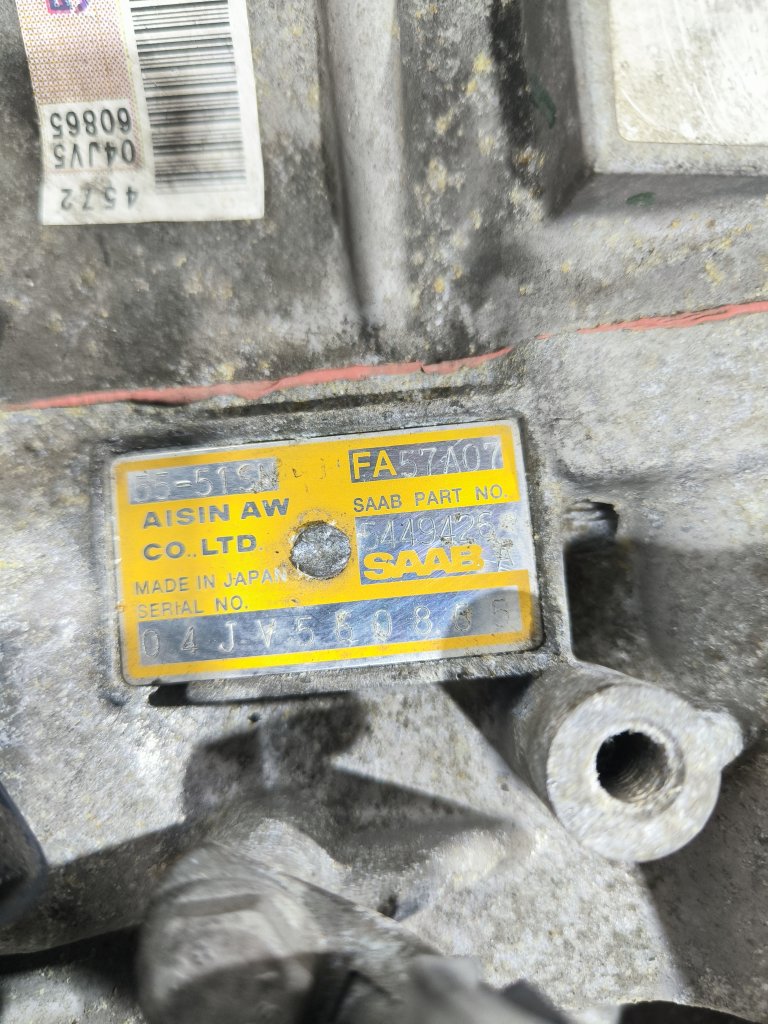 АКПП 9-5 B205E АКПП 9-5 B205E