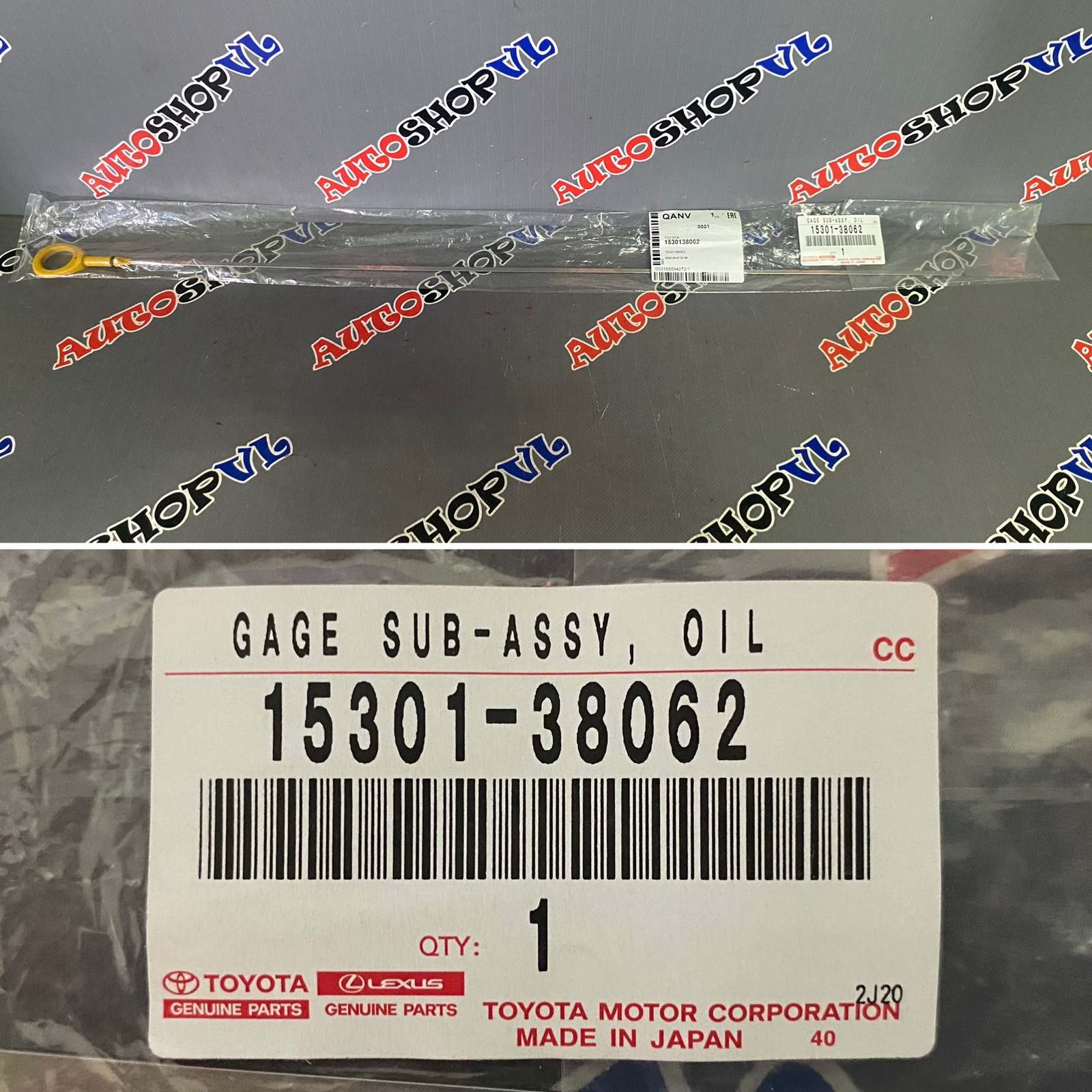 Щуп масляный TOYOTA LAND CRUISER URJ200 1URFE 15301-38062 новая