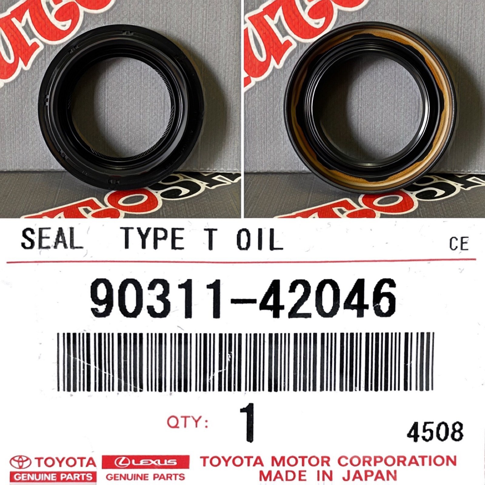 Сальник задний TOYOTA 90311-42046 новая