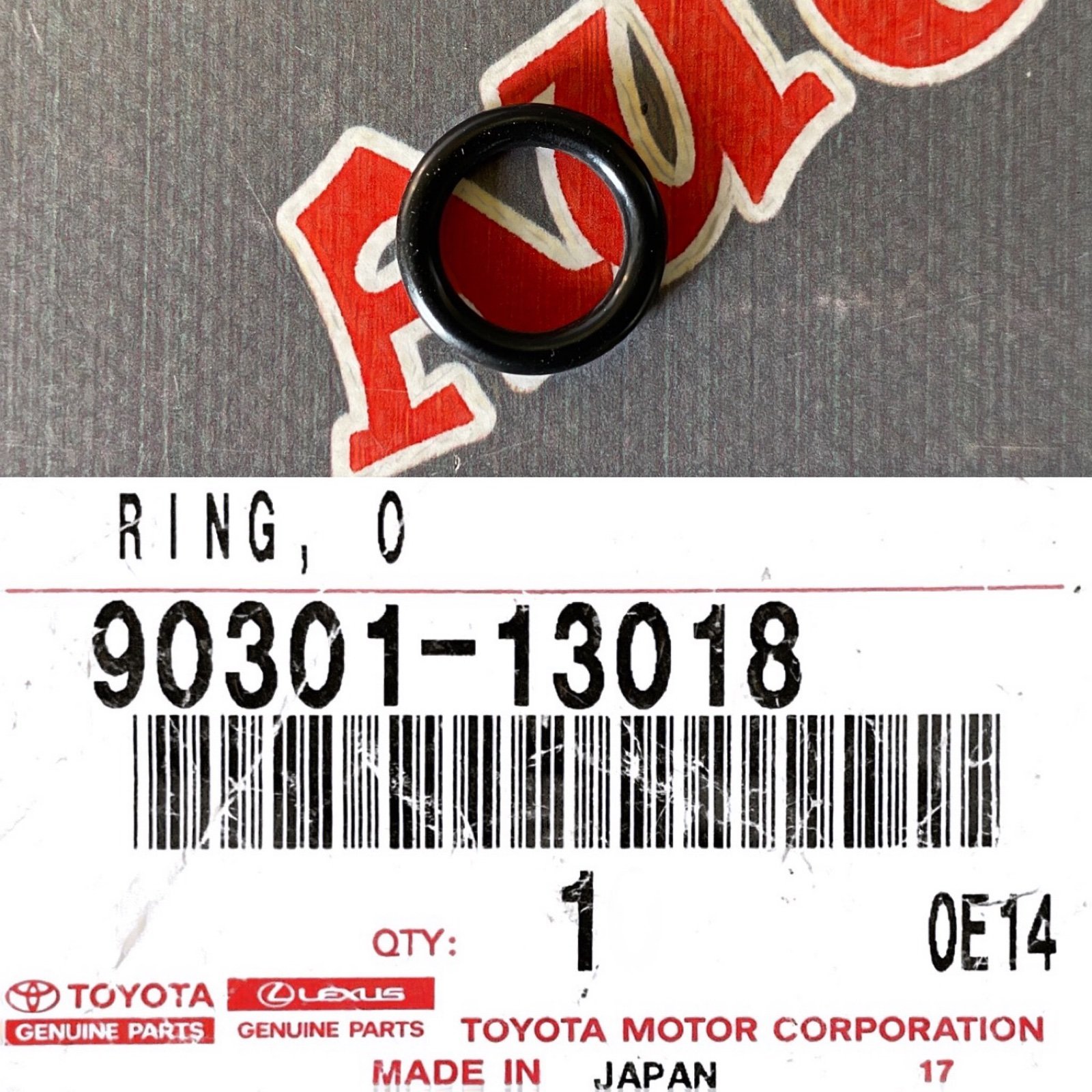 Прокладка лобовины TOYOTA 90301-13018 новая