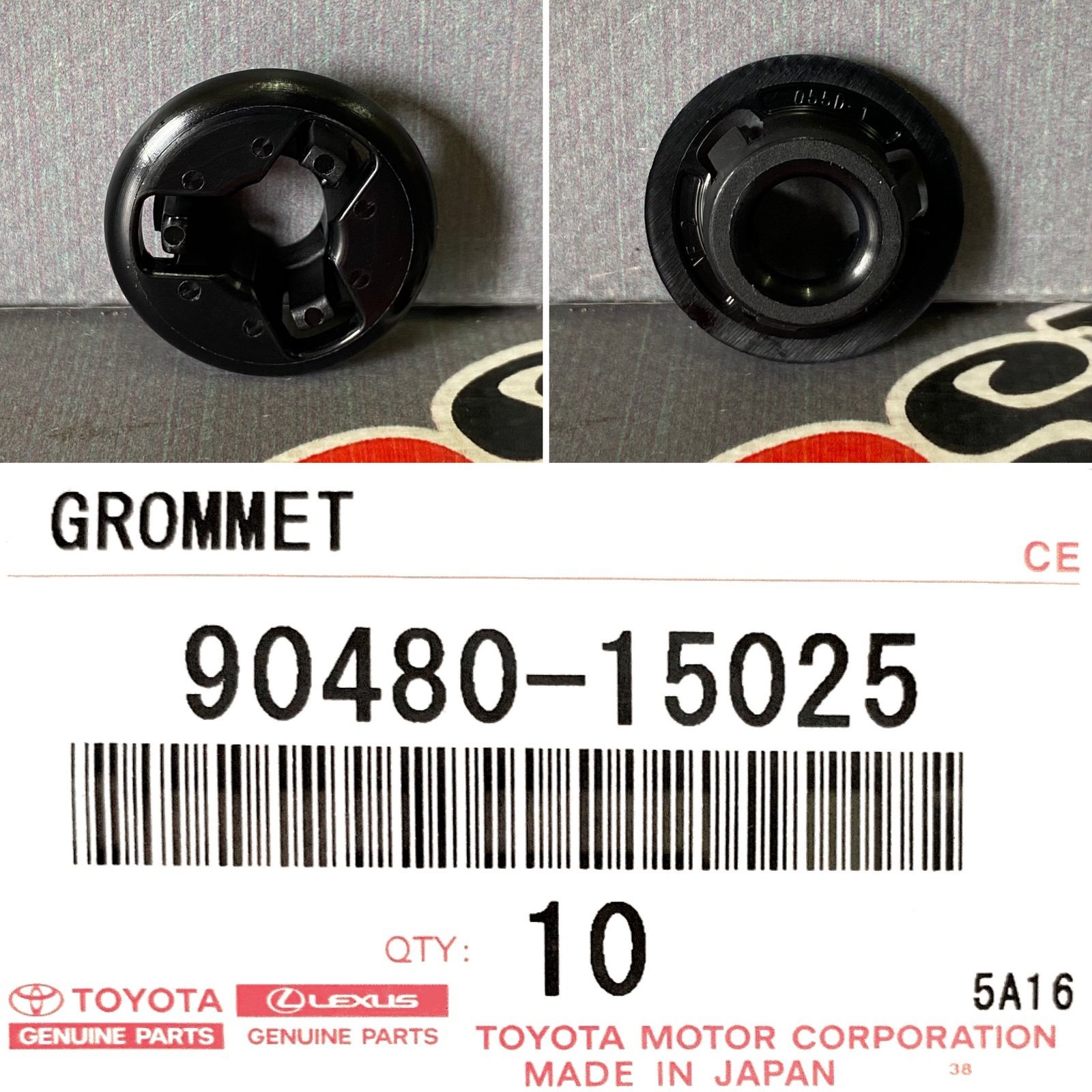 Клипса TOYOTA 90480-15025 новая