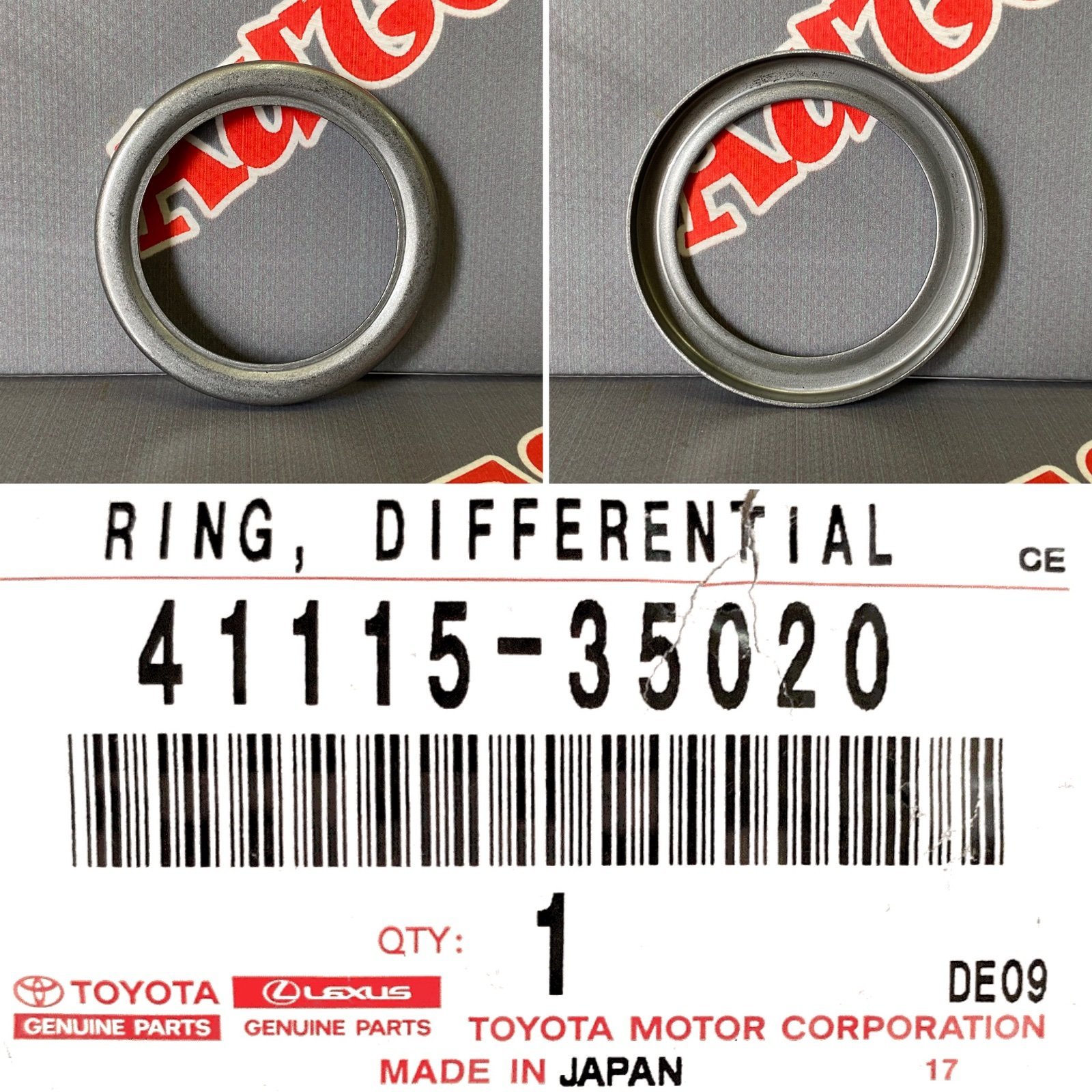 Сальник редуктора TOYOTA 41115-35020 новая