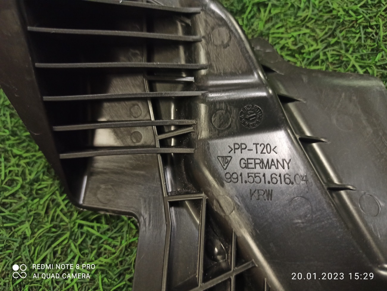 Крышка правая Porsche 911 991