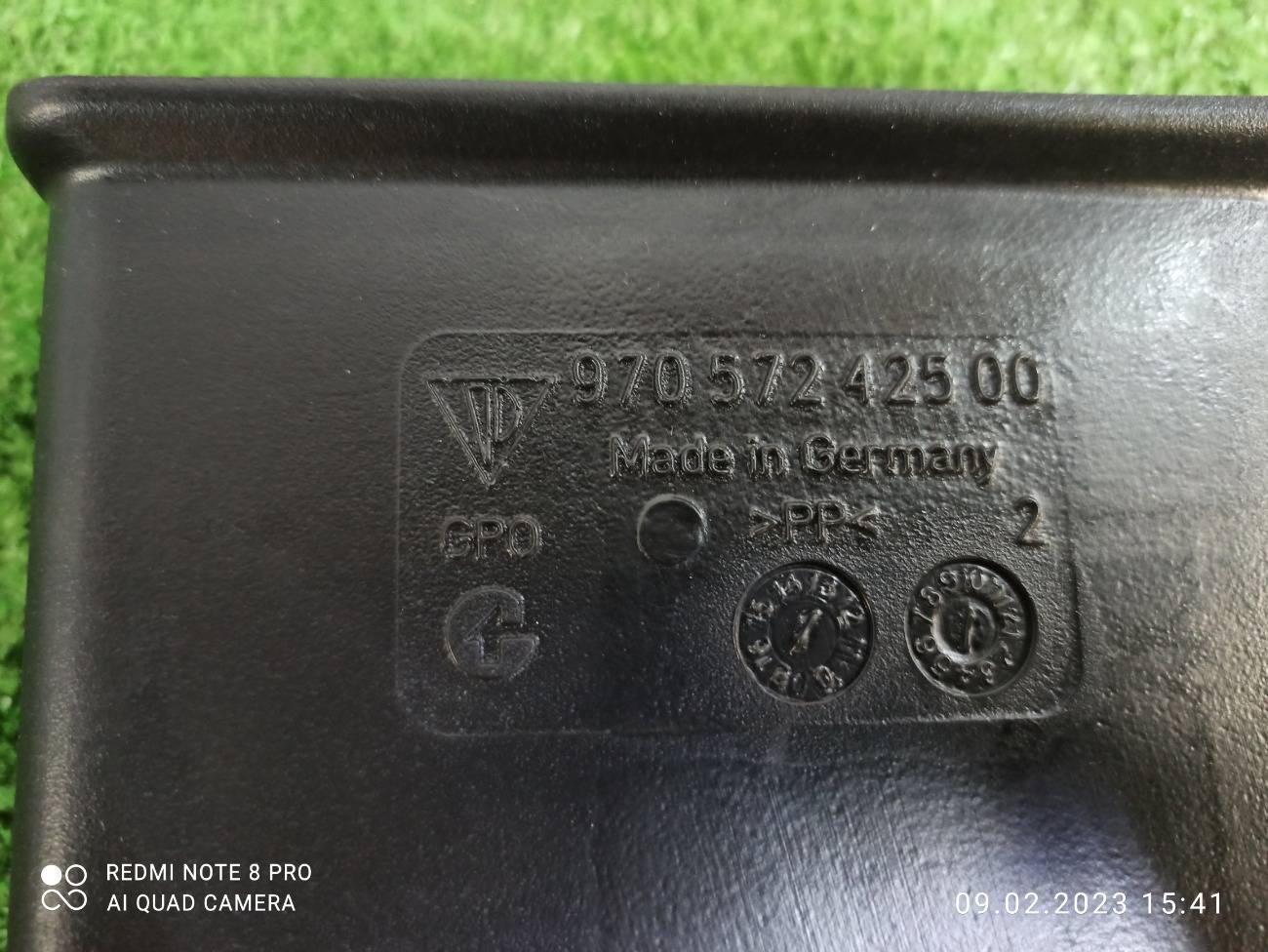 Воздуховод печки Porsche Panamera 970