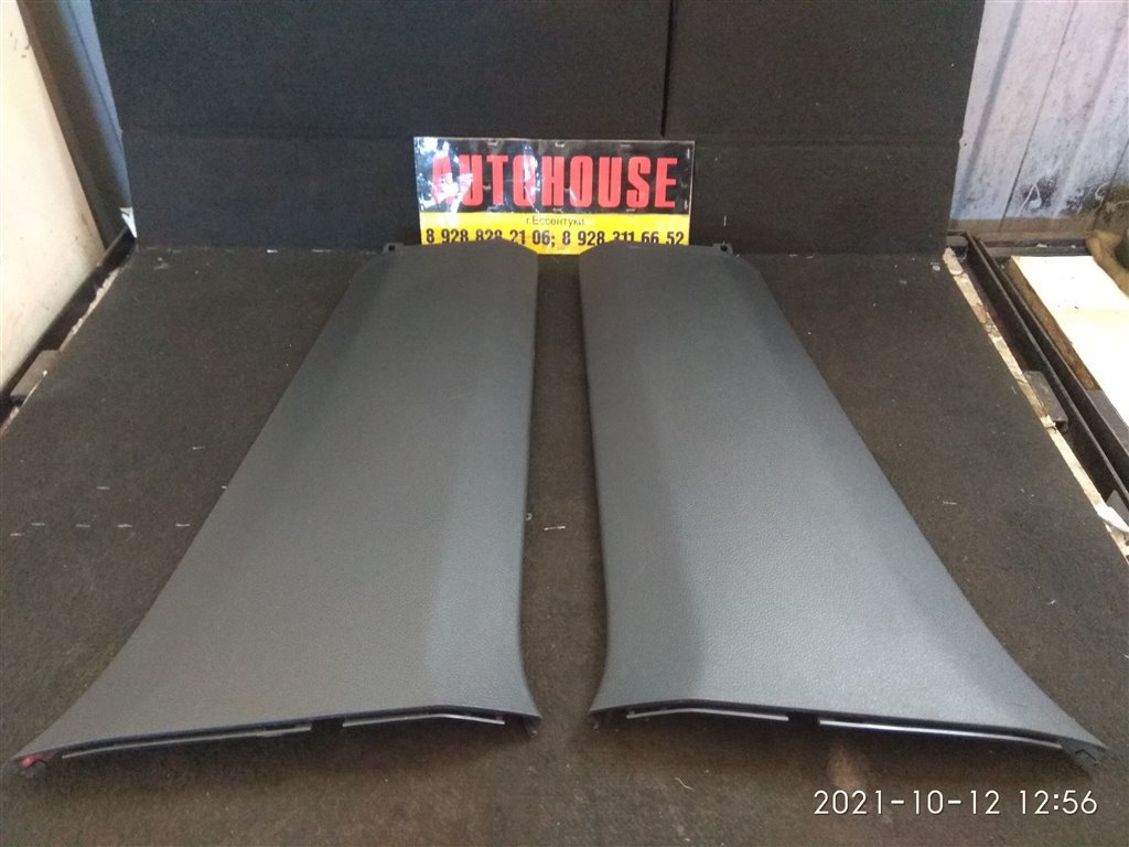 Обшивка стойки (пара) VOLKSWAGEN POLO 2013 CFNA 6RU867298 Б/У