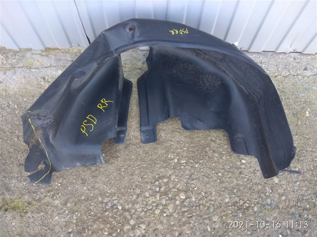 Локер (подкрылок) задний правый VOLKSWAGEN POLO 2013 CFNA 6RU810972 Б/У