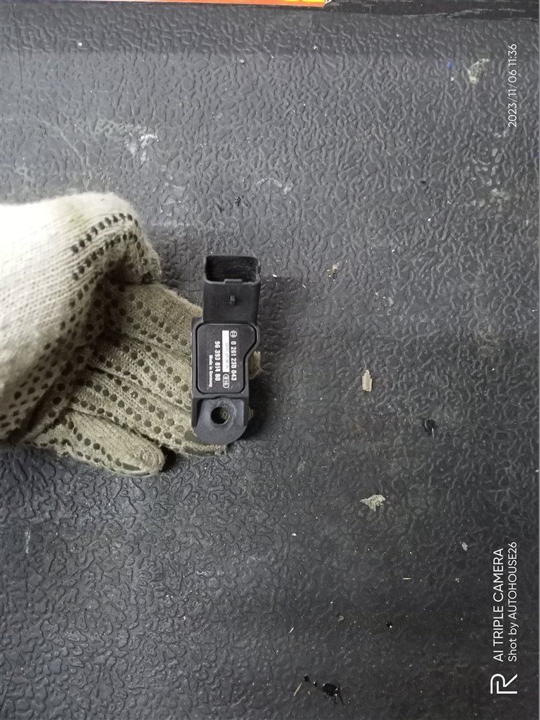 Датчик абсолютного давления peugeot 307 10FX 9639381480 Б/У