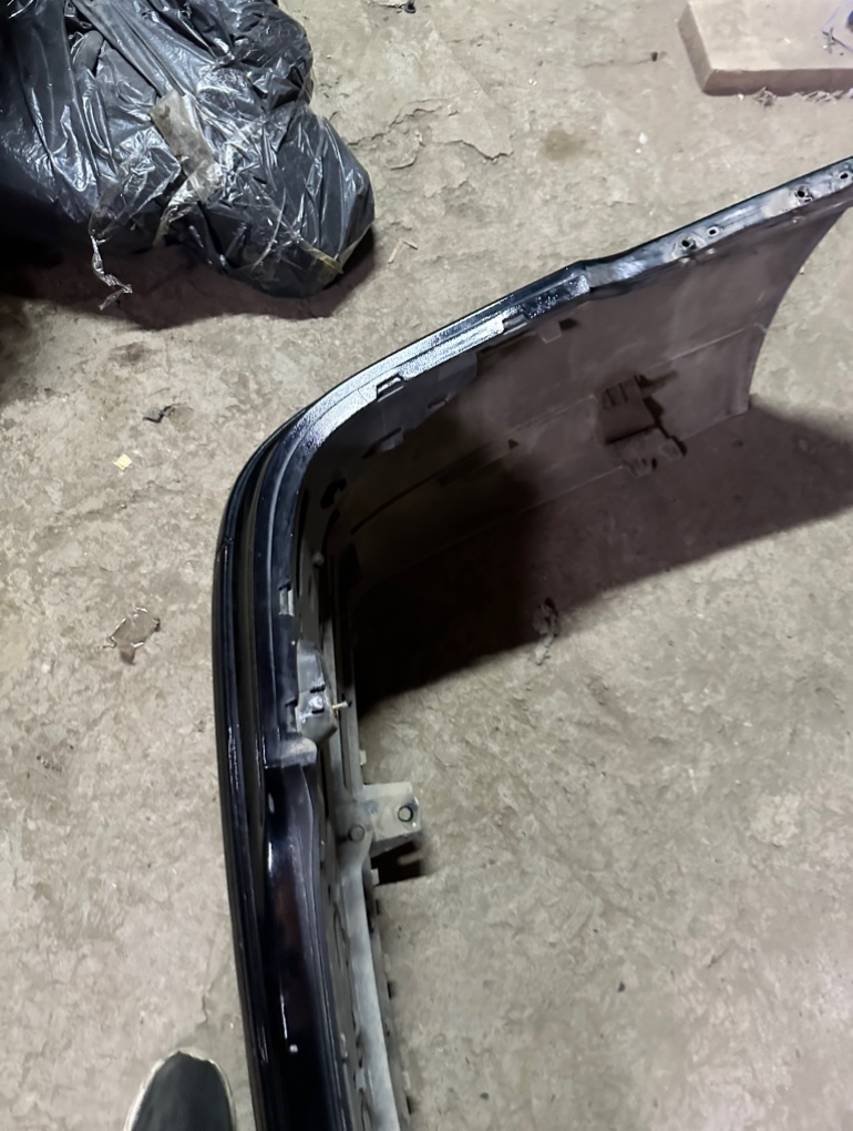 Бампер задний S-CLASS 2001 W220 M112.944