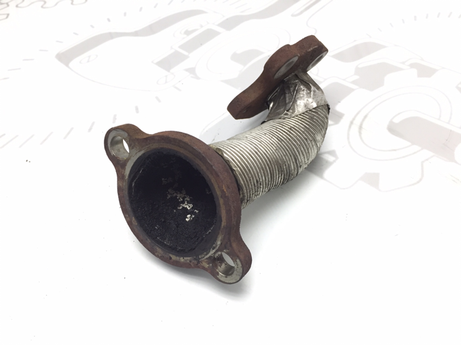 Трубка системы рециркуляции EGR для Mazda 6, 2010 г. 2.2 CDTi дизель б/у — фото 2