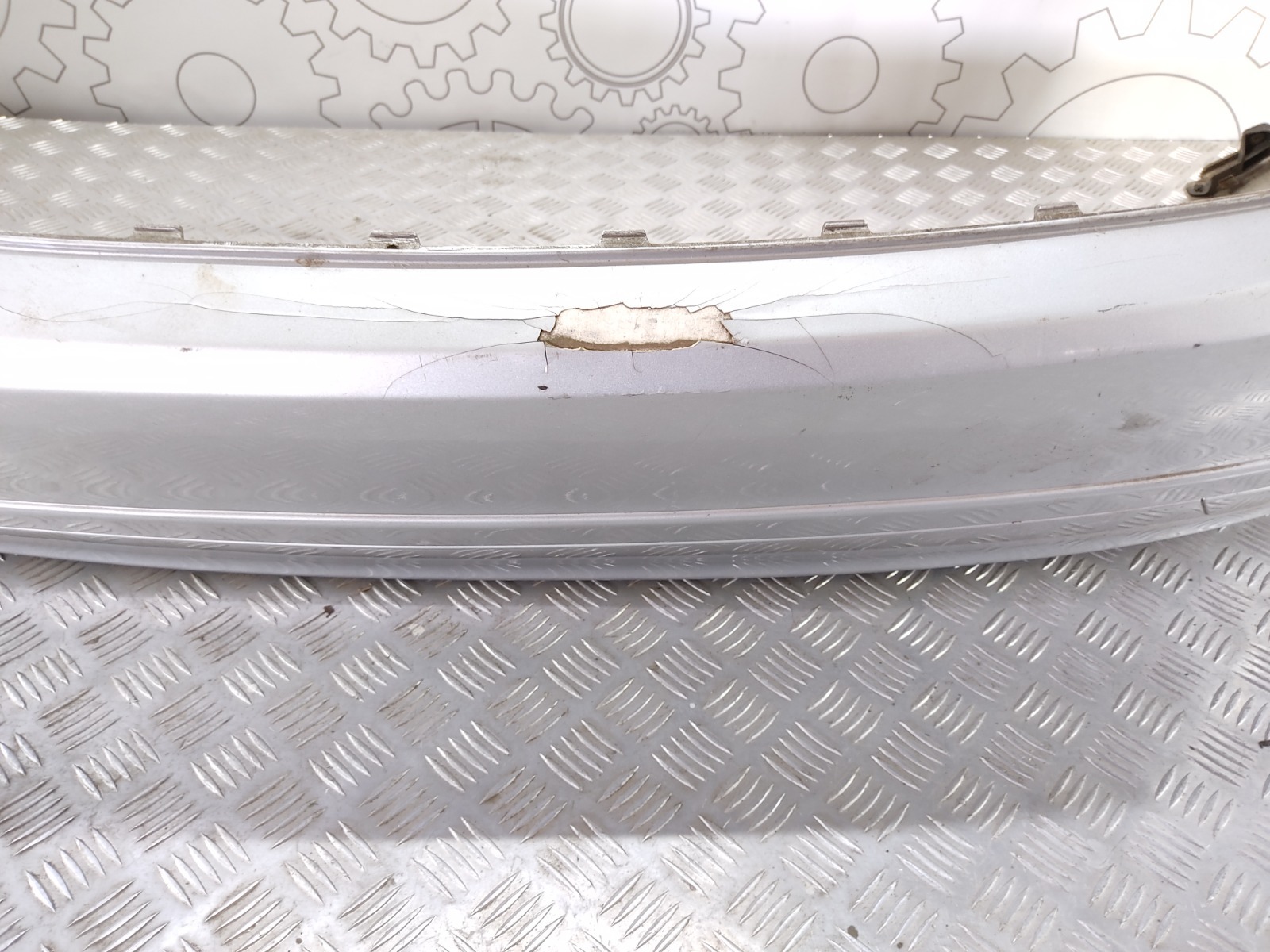 Бампер задний для Mercedes C W204, 2008 г. 2.2 CDi дизель б/у — фото 7