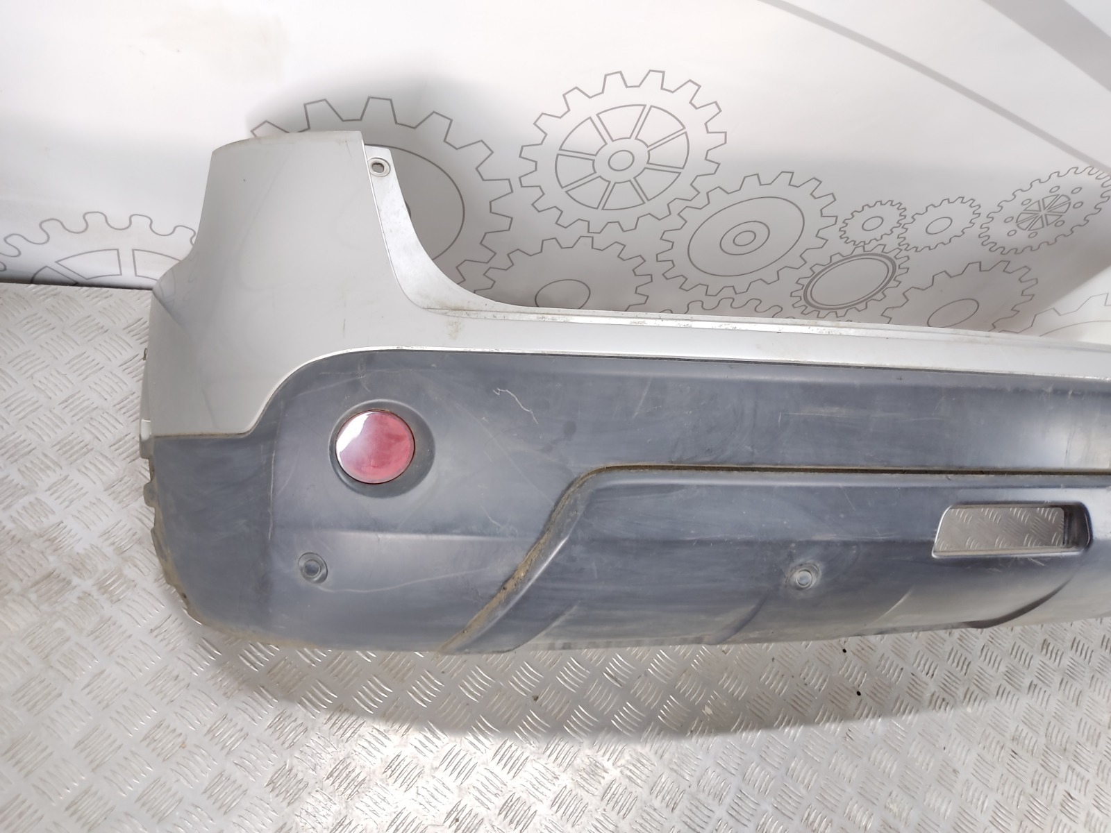 Бампер задний для Nissan Qashqai, 2007 г. 1.5 DCi дизель б/у — фото 2