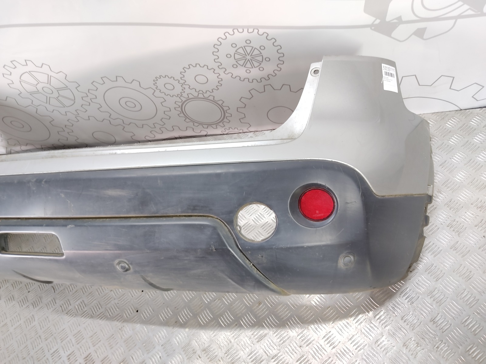 Бампер задний для Nissan Qashqai, 2007 г. 1.5 DCi дизель б/у — фото 3