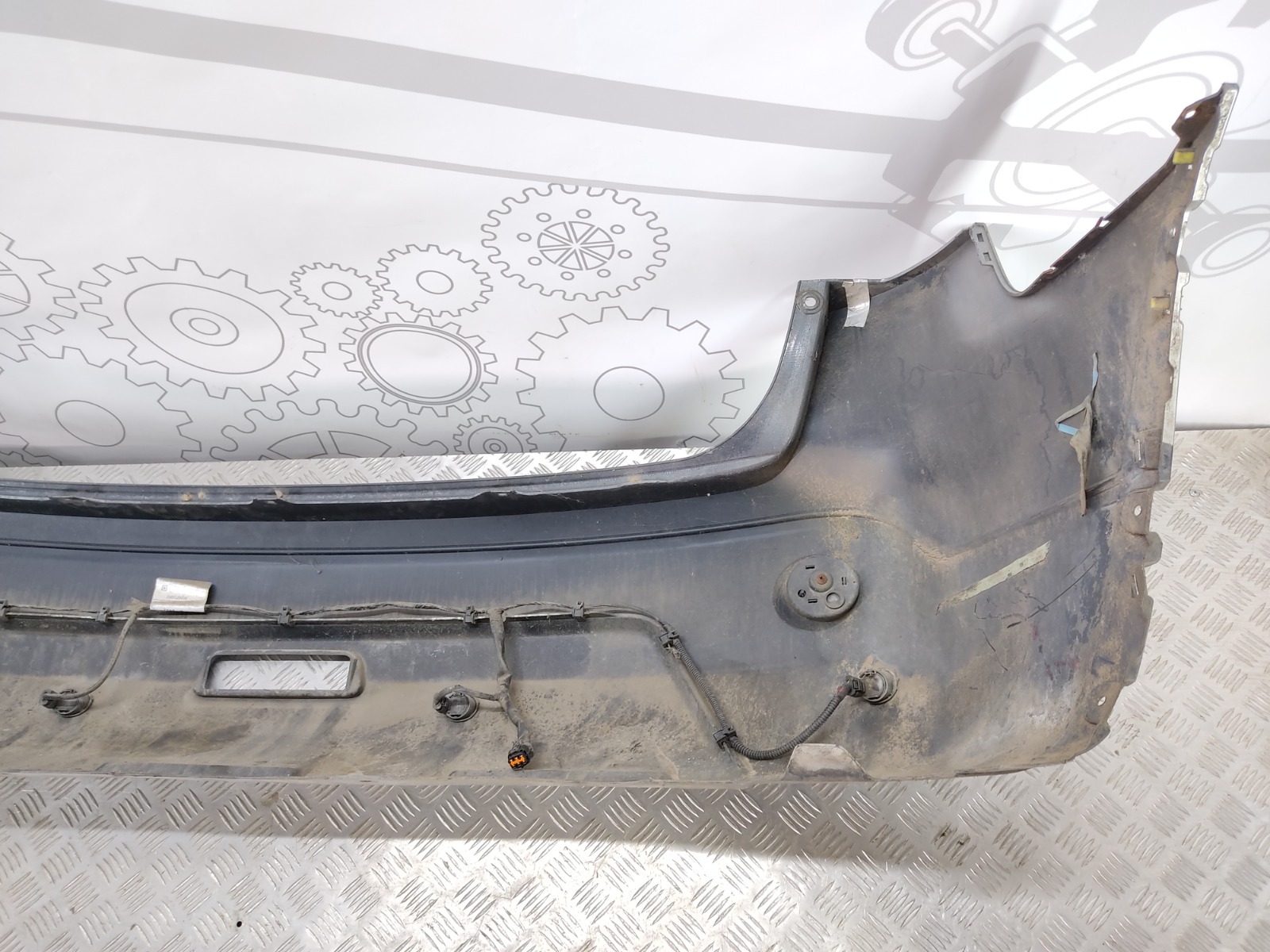 Бампер задний для Nissan Qashqai, 2007 г. 1.5 DCi дизель б/у — фото 6