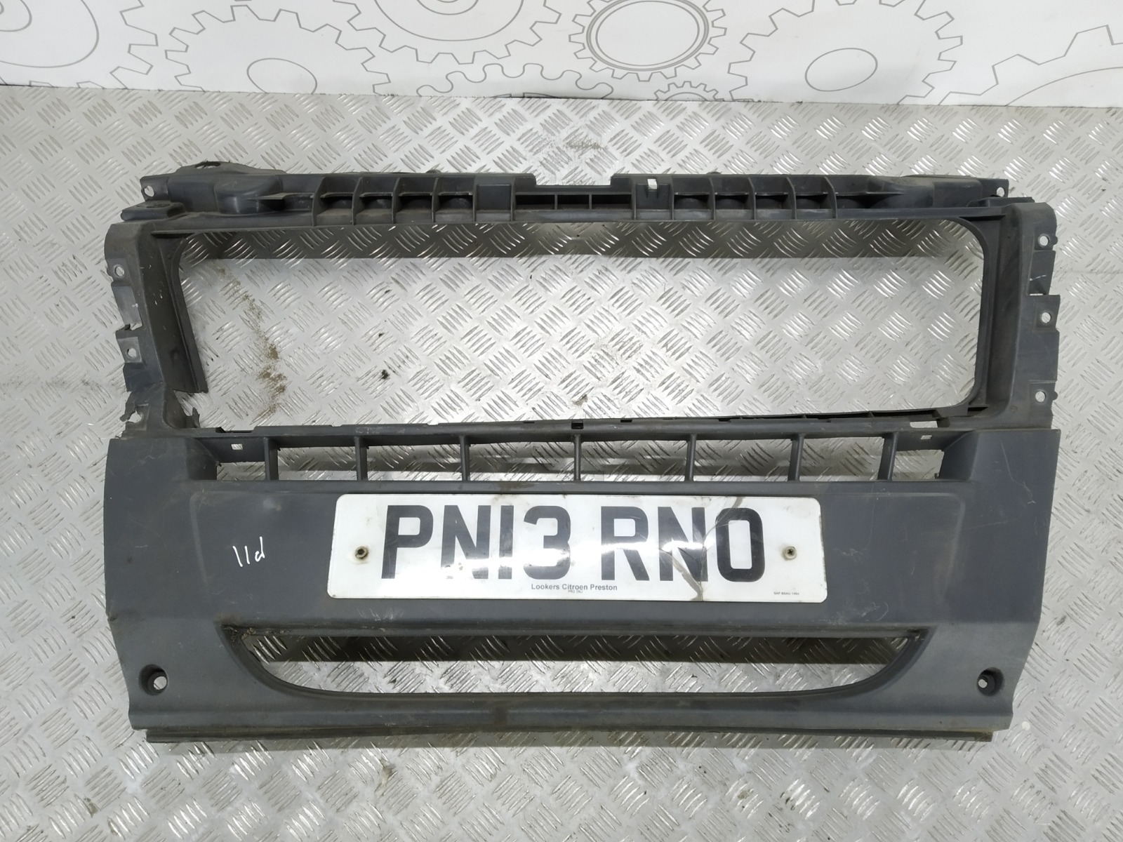 Бампер передний для Citroen Jumper, 2013 г. 2.2 HDi дизель б/у