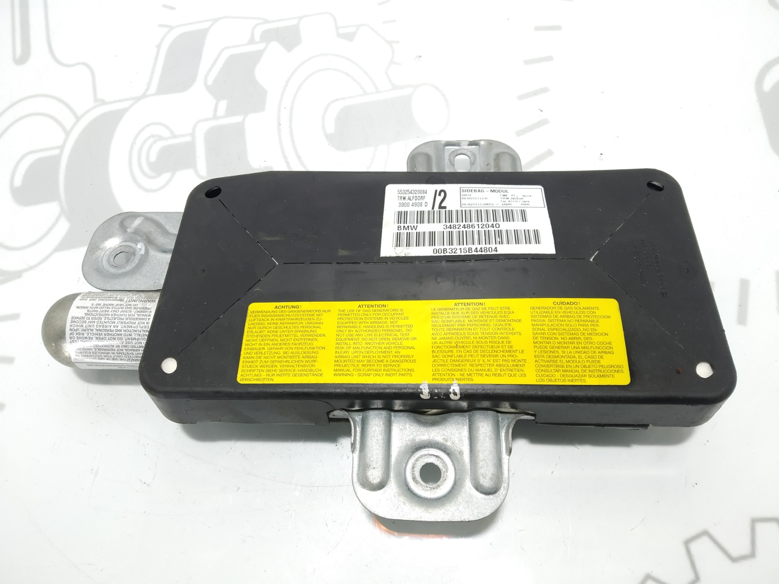 Подушка безопасности боковая (в дверь) для BMW X5 E53, 2001 г. 4.4 i бензин б/у
