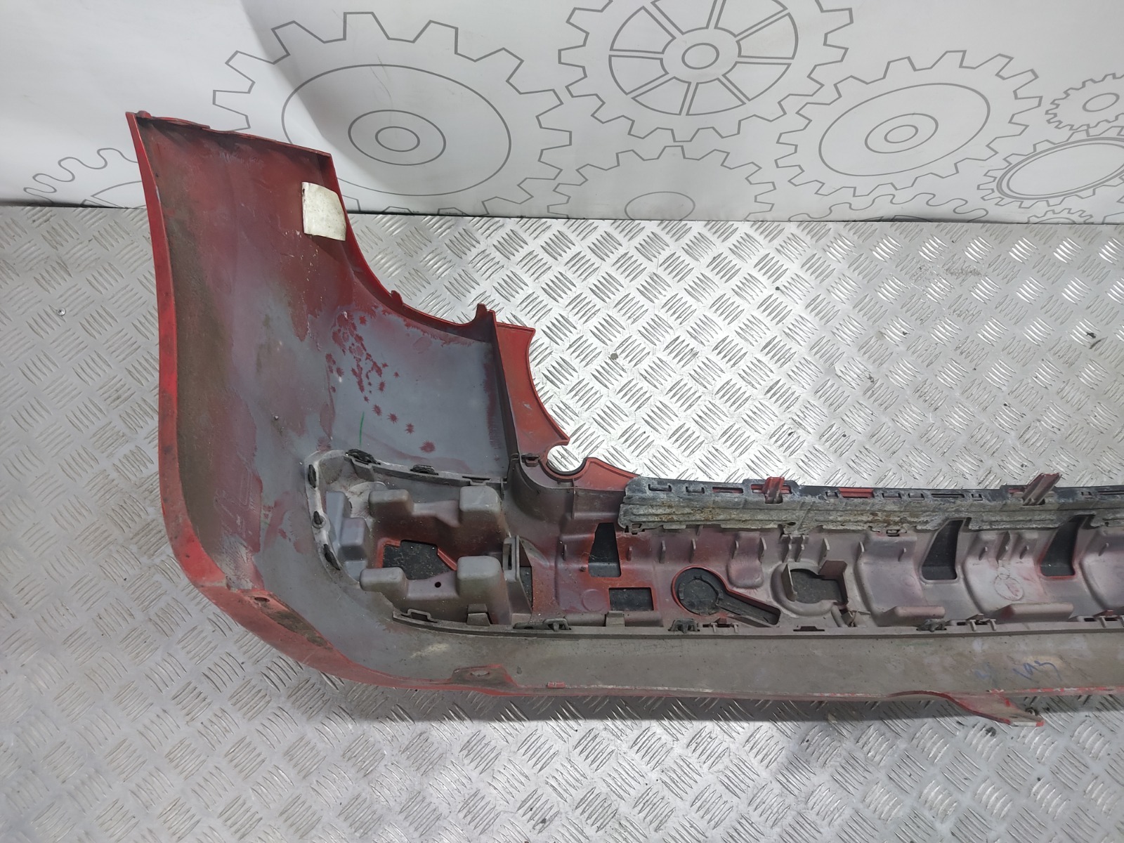 Бампер задний для Peugeot 207, 2008 г. 1.6 i бензин б/у — фото 5