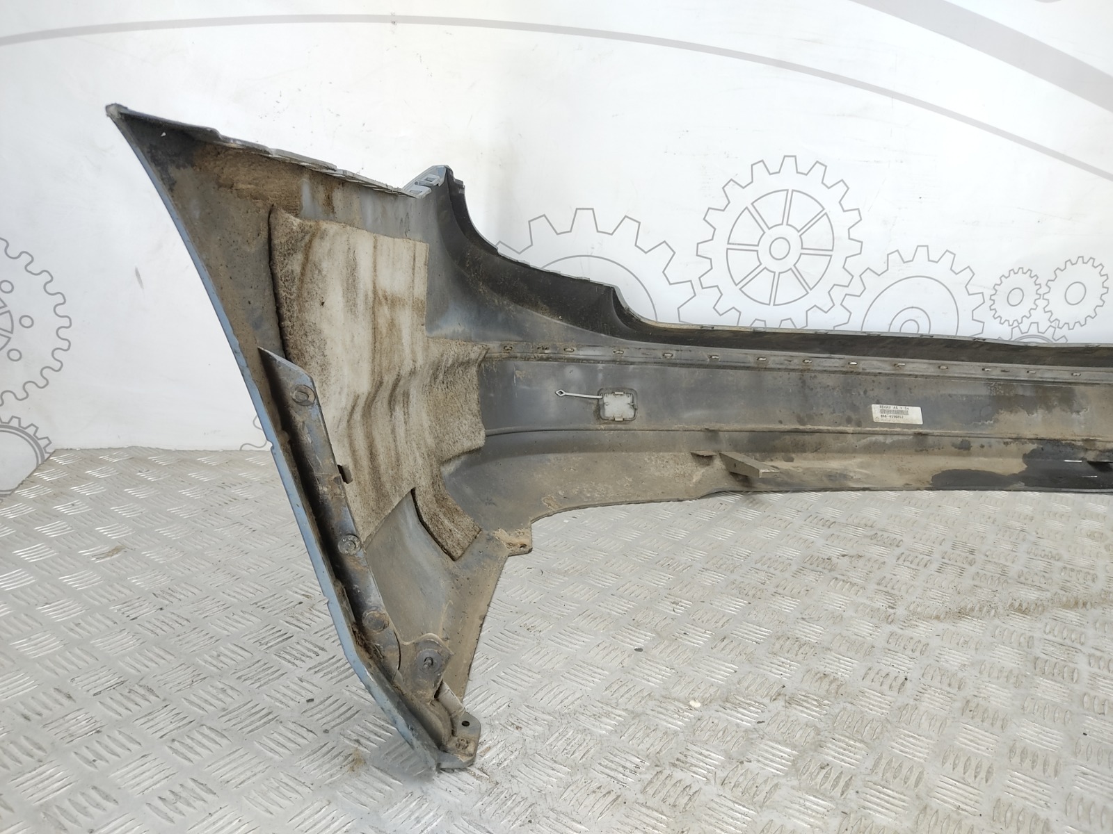 Бампер задний для Mercedes C W204, 2010 г. 2.2 CDi дизель б/у — фото 5
